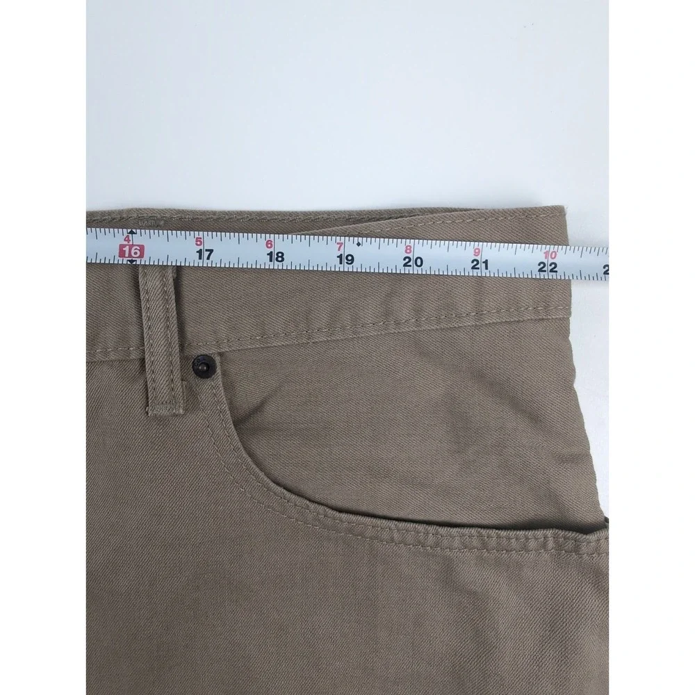 Levi's 559 Mens 44x28 Relaxed Straight Fit Twill Khaki Tan Beige Pants
